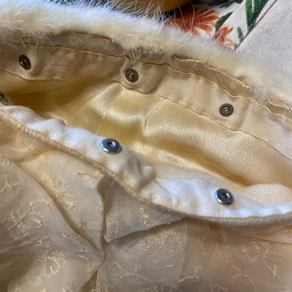 AUTHENTIC VINTAGE FUR CARDIGAN SWEATER PINUP MADMEN WOOL RETRO ROCKABILLY - Picture 11 of 14